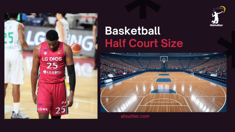 Basketball Half Court Size