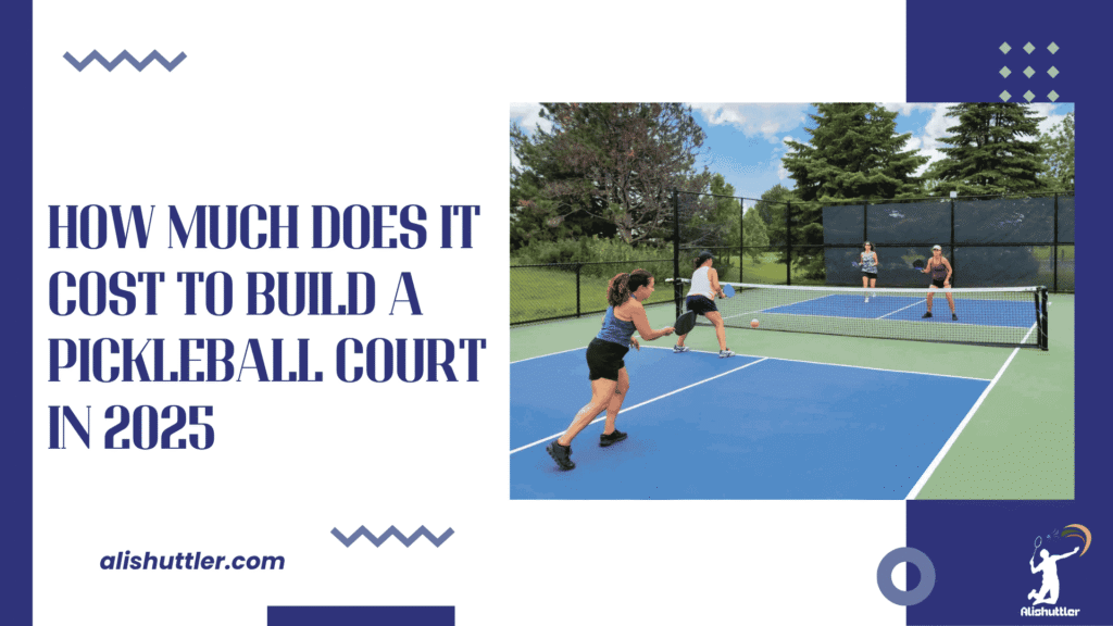 How Much Does it Cost to Build a Pickleball Court