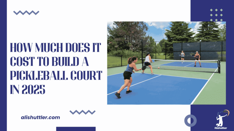 How Much Does it Cost to Build a Pickleball Court