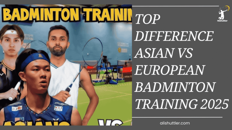 Difference Asian vs European Badminton