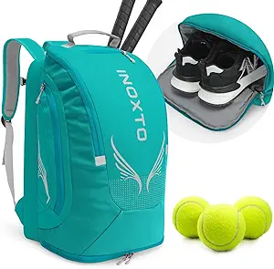 Inoxto 40L Tennis Bags for Women and Men Large Tennis Backpack