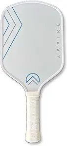 Aspire Athletics Carbon Fiber Pickleball Paddle White