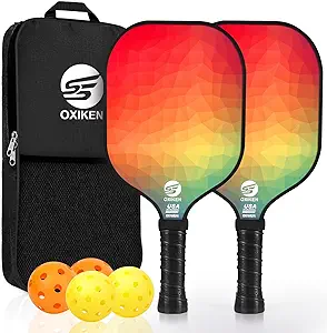 OXIKEN Pickleball Paddles Set of 2