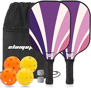 Slamopus Pickleball Paddles Set of 2