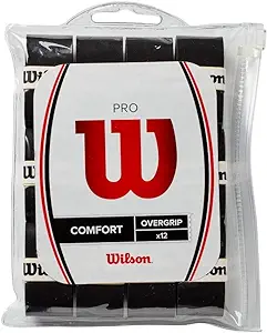 Wilson Pro Overgrip Pack of 12 Black