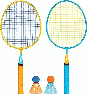 Franklin Sports Badminton Racket Set - Smashminton, Oversize