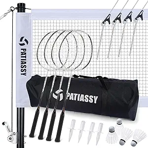 Patiassy Professional Badminton Set