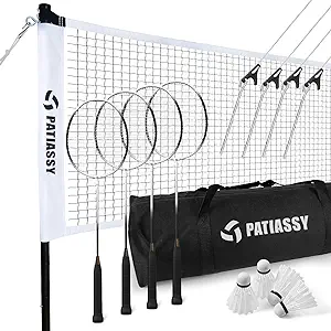 Patiassy Badminton Set for Backyard