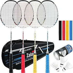 Zalava Badminton Racquets Set Professional