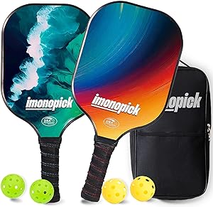 Imnopick Pickleball Paddles Set of 2