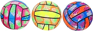 Vaguelly 6 Pcs The Ball PVC Beach Volleyball Inflatable Child