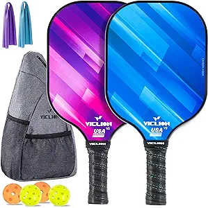 Viclion Pickleball Paddles Set of 2