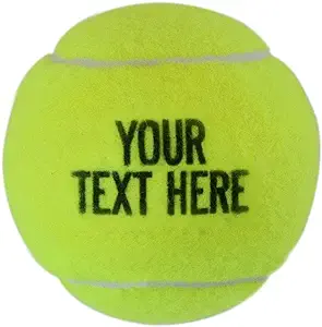 Chalktalksports Personalized Printed Tennis Ball