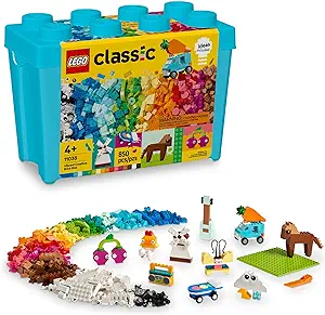 Lego Classic Vibrant Creative Brick Box