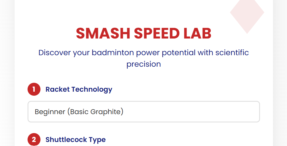 Smash Speed Lab: Unleash Your Badminton Power