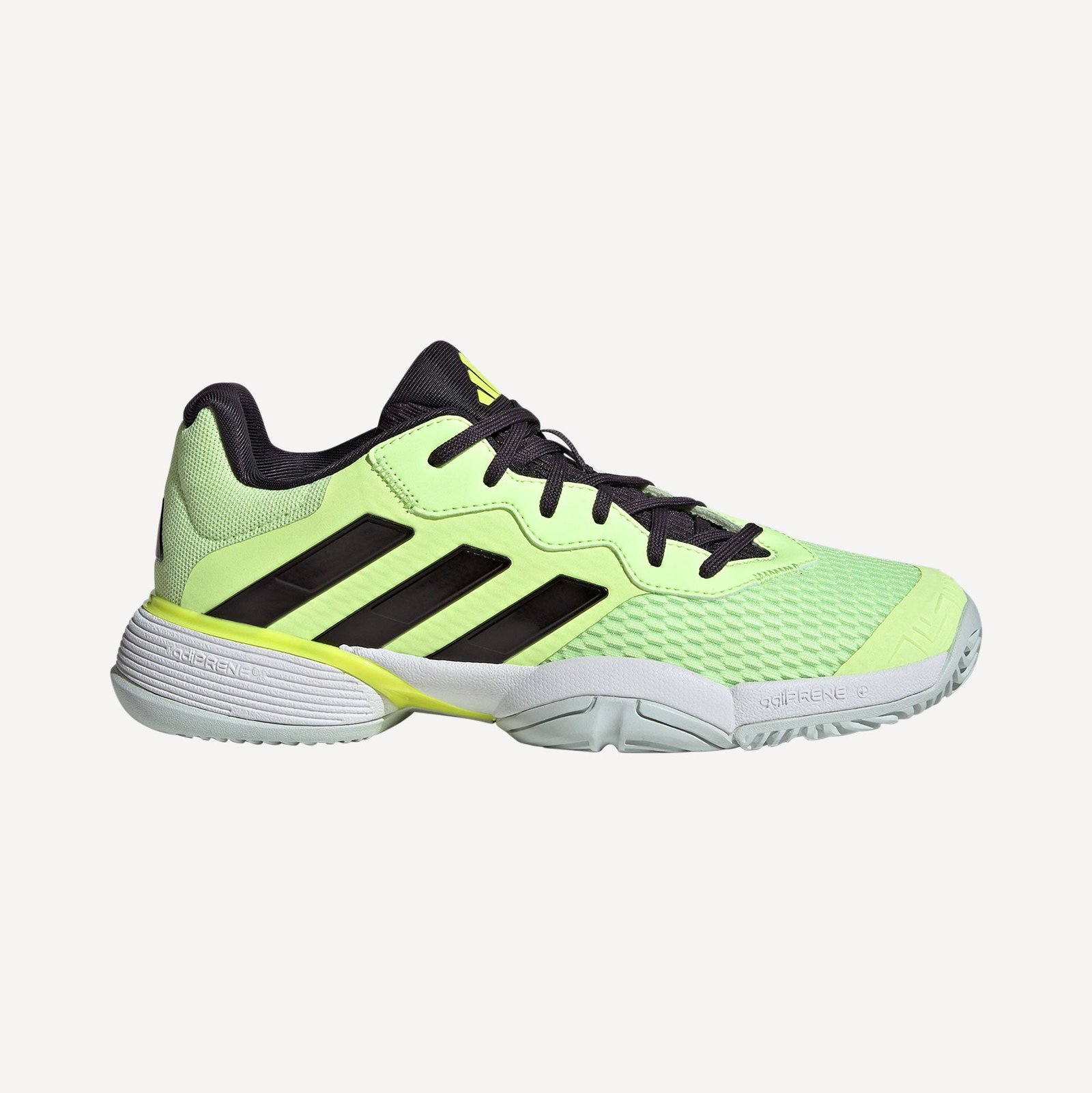 adidas Barricade Kids tennis shoe in green