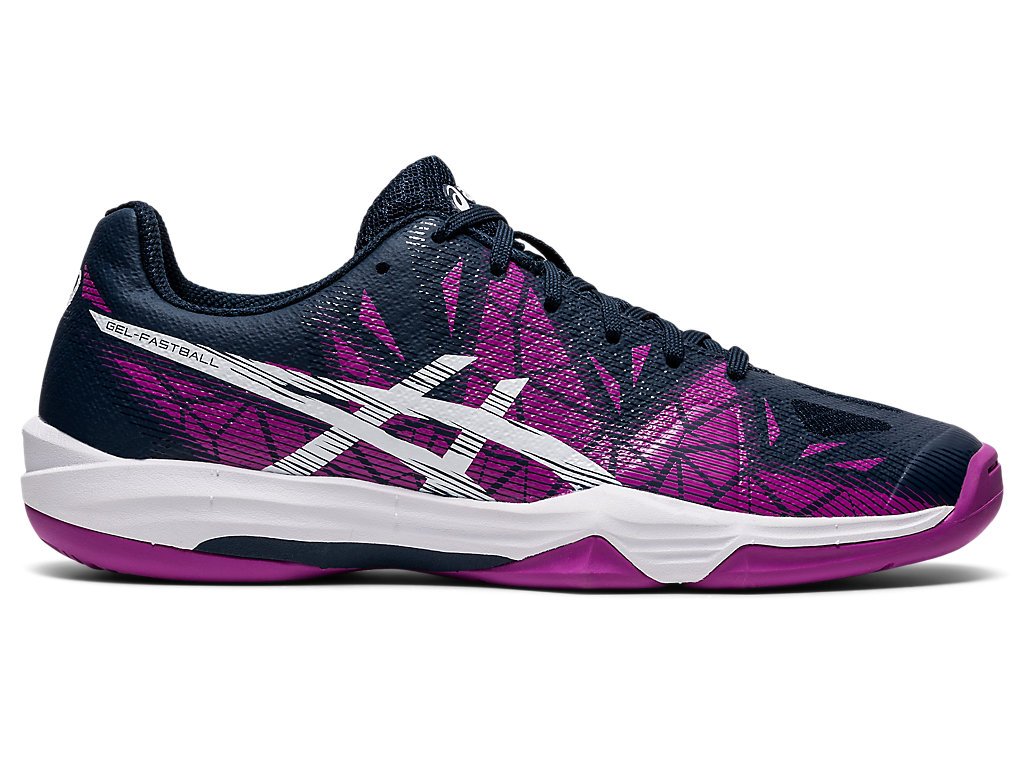 ASICS Gel-Fastball 3 lightweight squash shoe from the maker’s catalogue photography