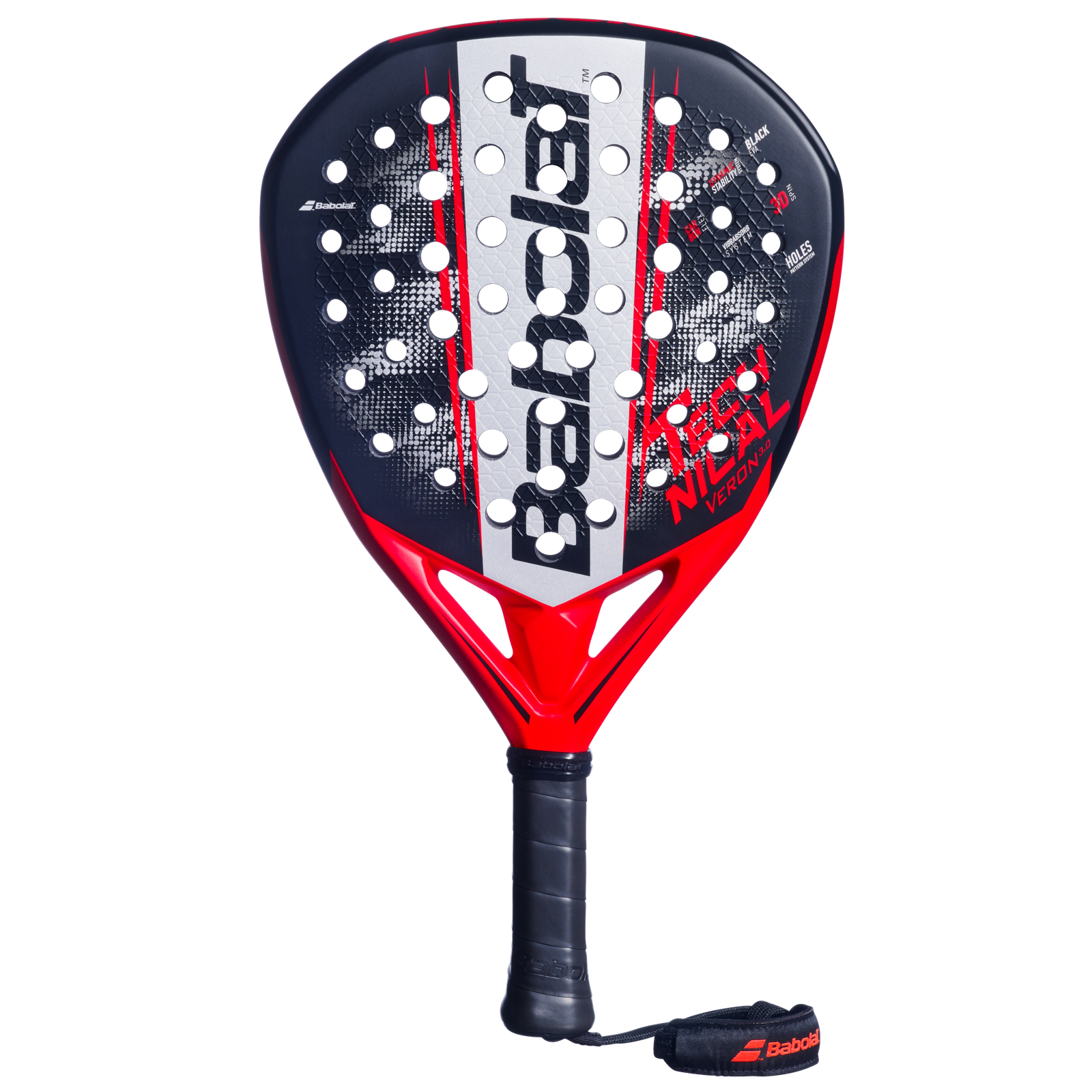 Babolat Technical Veron 3.0 2026 padel racket — diamond shape Carbon Flex attacking racket