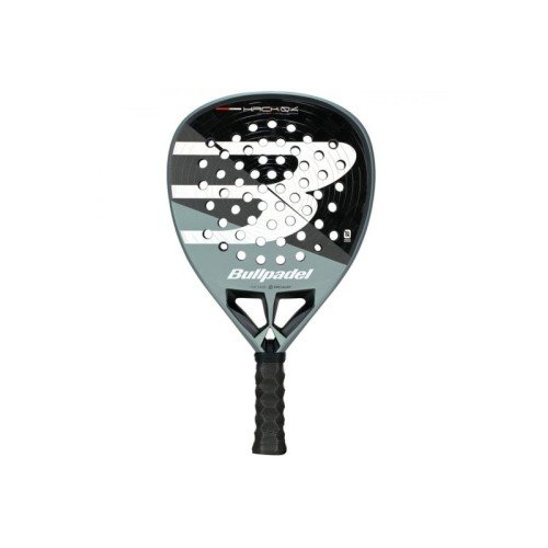 Bullpadel Hack 04 2026 padel racket — Paquito Navarro's diamond power racket with TriCarbon 18K face