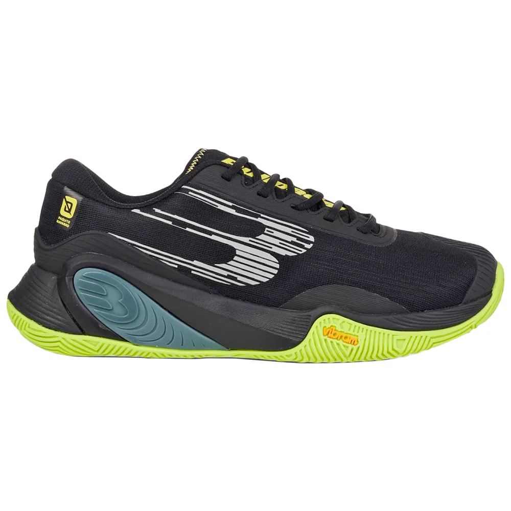 Bullpadel Hack Vibram 25I padel shoe with X-Trabase fin and Hybrid 360 sole