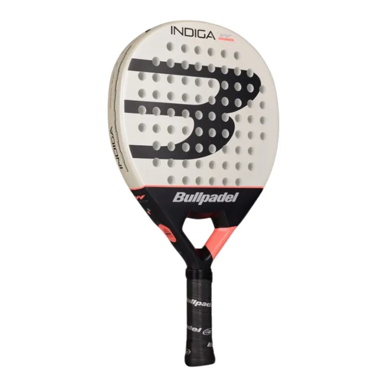Bullpadel Indiga W 2026 women's padel racket — round lightweight beginner racket