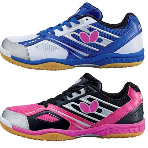 Butterfly Lezoline Mach table tennis shoe in blue with white sole