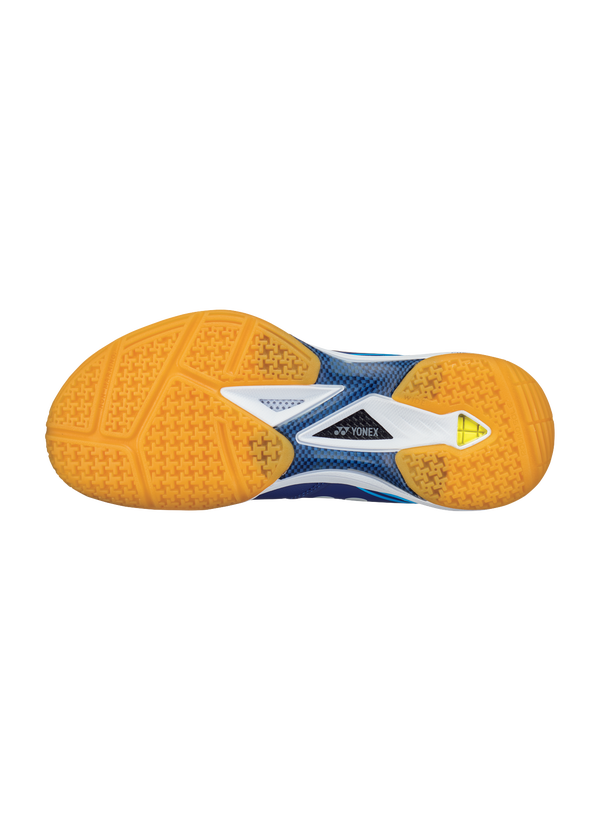 Yonex Power Cushion 65 Z3 badminton shoe gum rubber outsole with hexagonal tread and graphite plate
