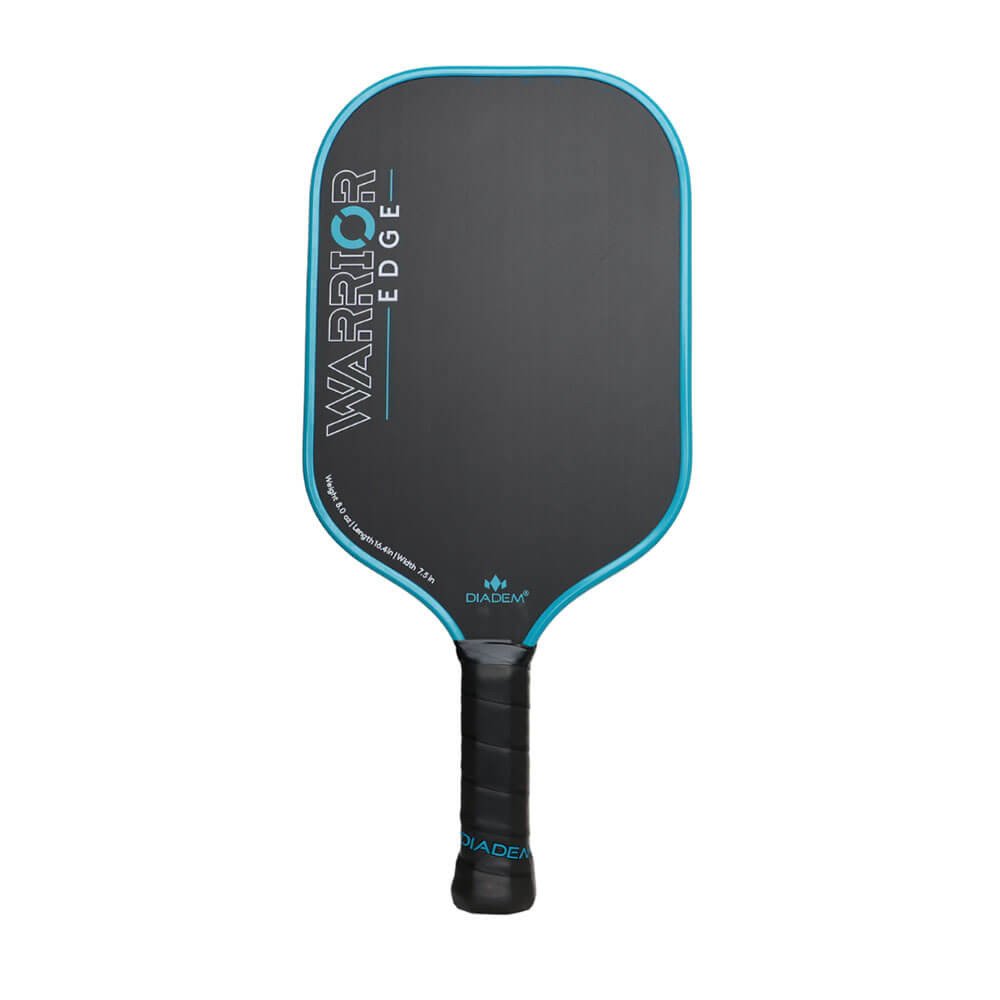 Diadem Warrior Edge pickleball paddle in teal