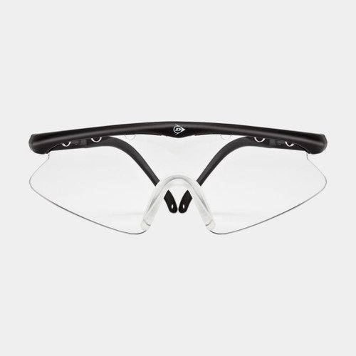 Dunlop junior squash goggles with nylon frame, polycarbonate lens and neoprene headband