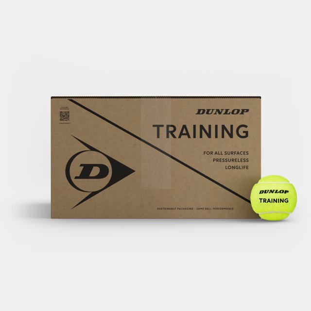 Dunlop Training pressureless tennis balls 72-ball box