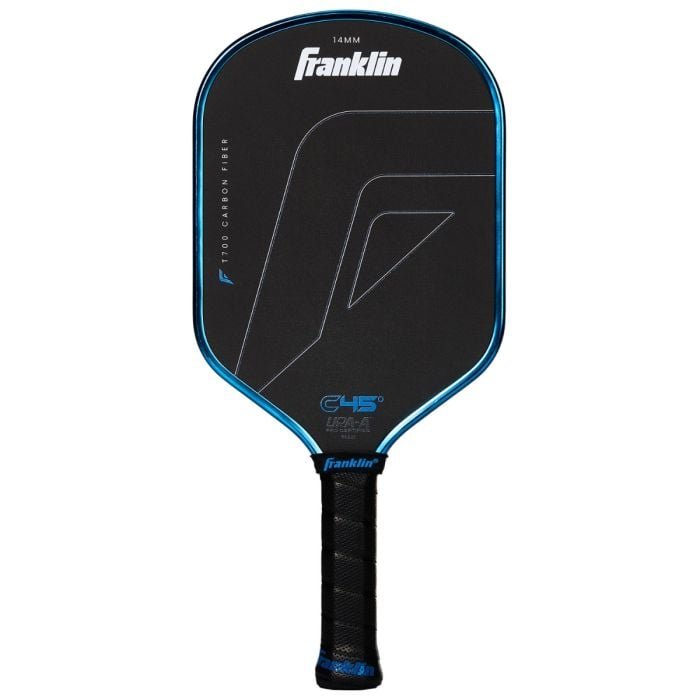 Franklin C45 Dynasty 14mm pickleball paddle with 45-degree T700 carbon fiber face