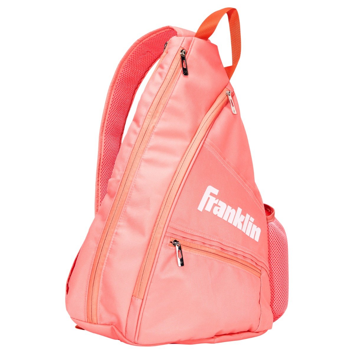 Franklin pickleball sling bag in grey with red accents