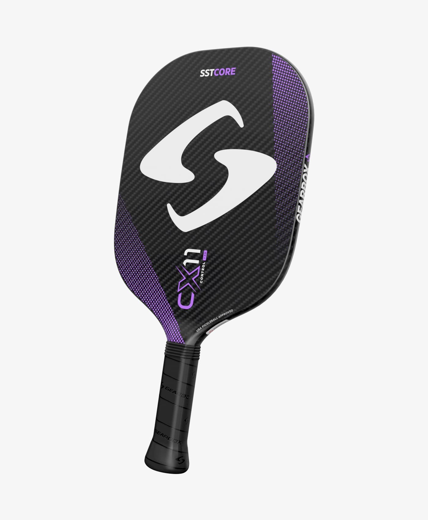 Gearbox CX11 Quad Control pickleball paddle in purple