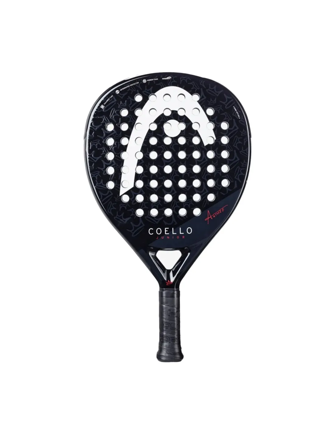 HEAD Coello Junior padel racket with Arturo Coello signature design