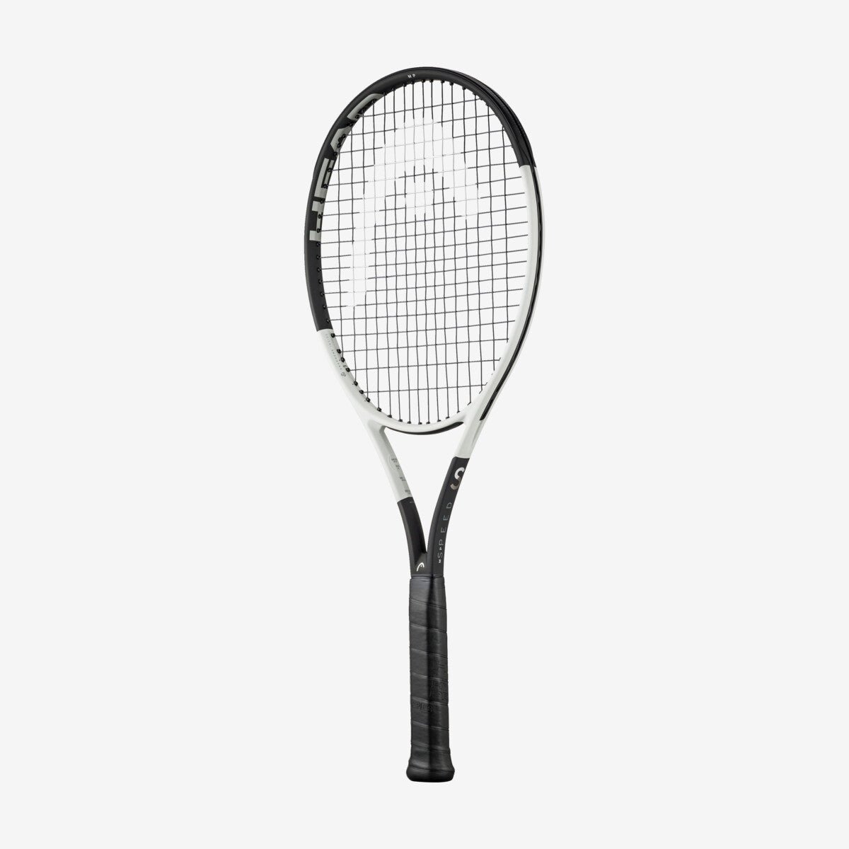 HEAD Speed MP tennis racket in black and white
