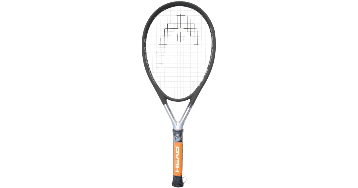 HEAD Ti.S6 titanium tennis racket with oversize 115 square-inch head