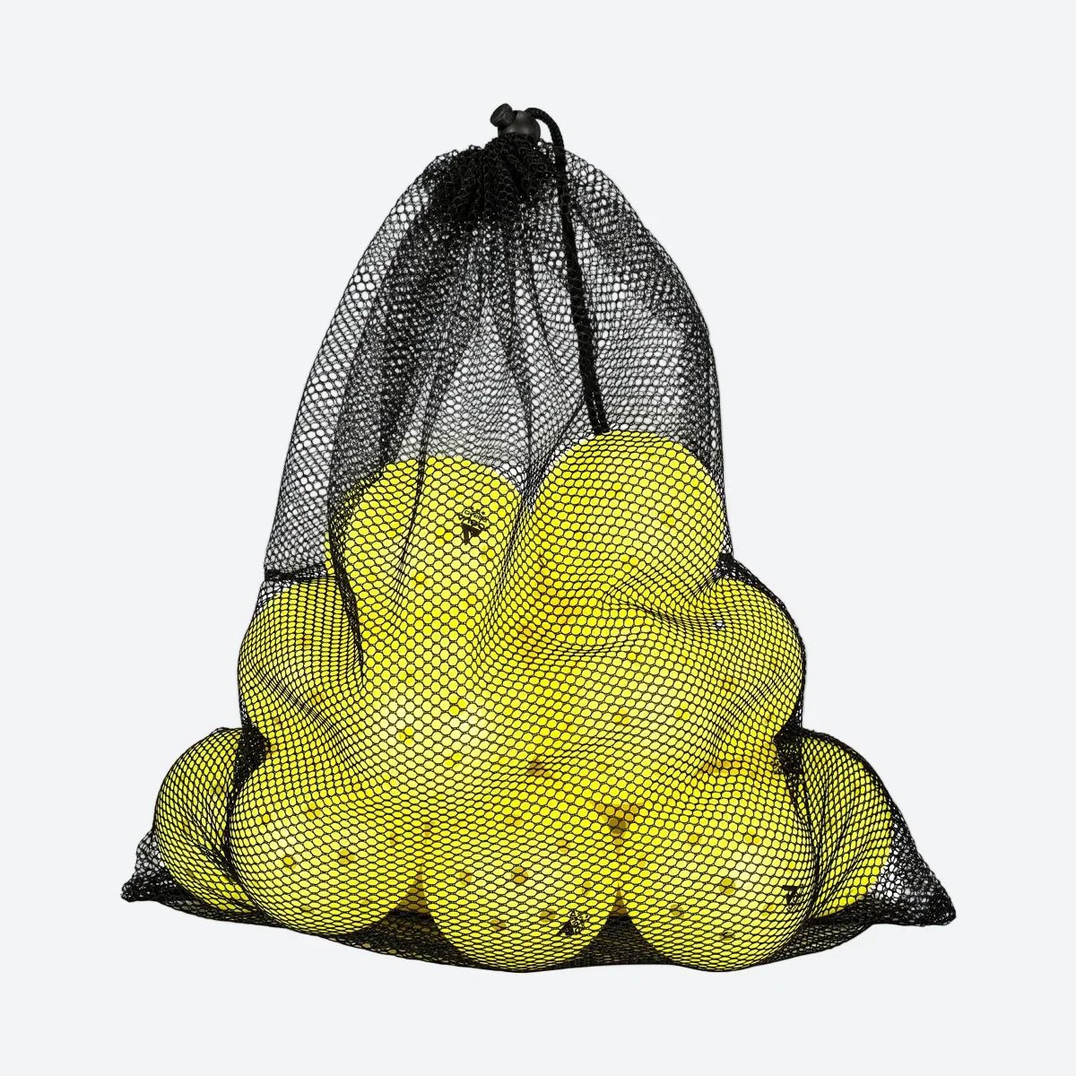 JOOLA Primo outdoor pickleballs in yellow, 40-hole one-piece design