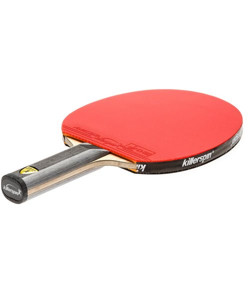 Killerspin Diamond TC RTG Premium table tennis bat with red Fortissimo rubber
