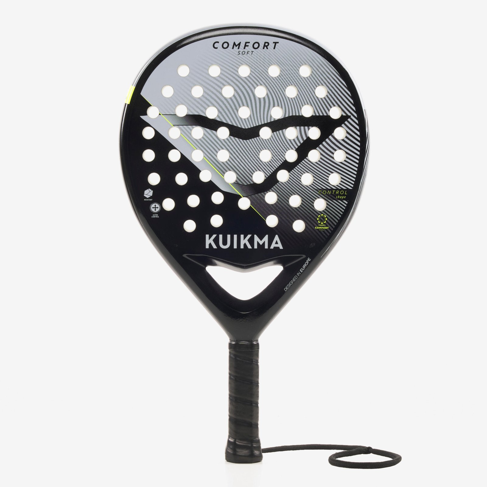 Kuikma PR Control round padel racket — control shape example