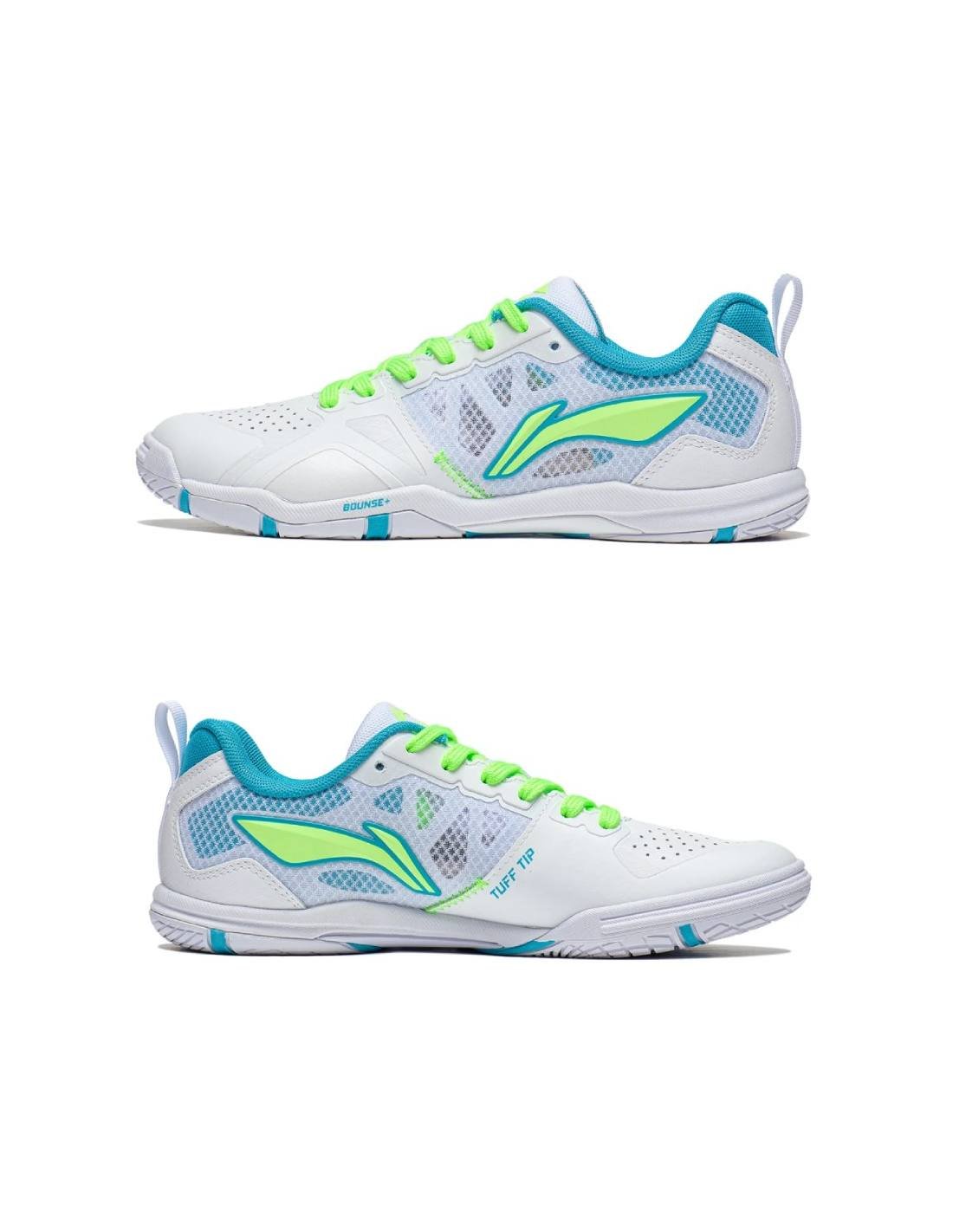 Li-Ning Hawk Eye 2.0 TT PRO table tennis shoe in white and blue