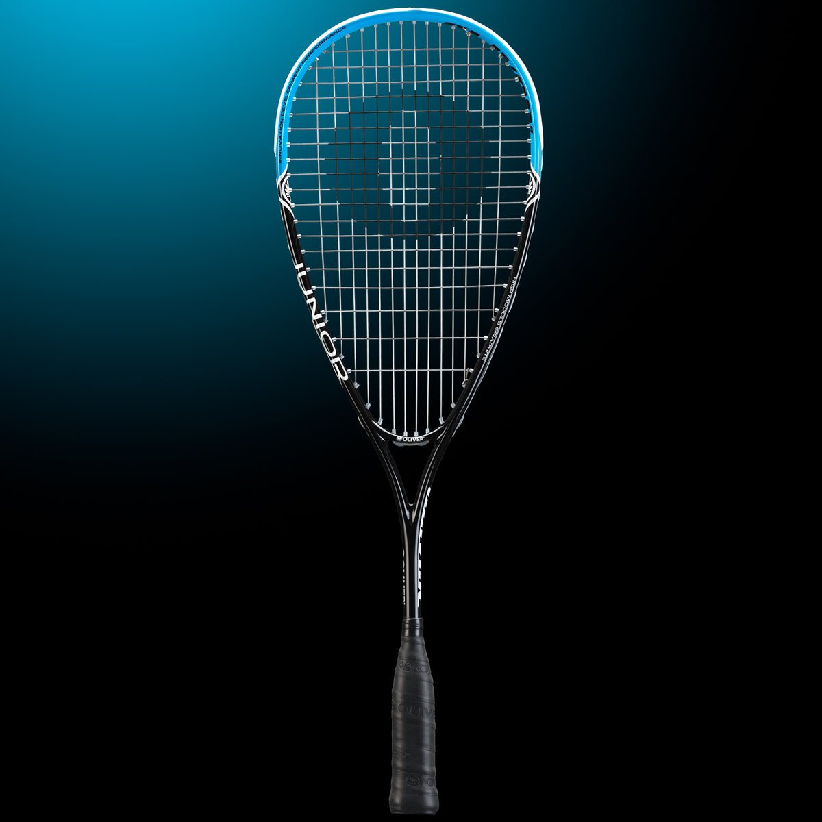 Oliver Junior Squash racket in blue and black