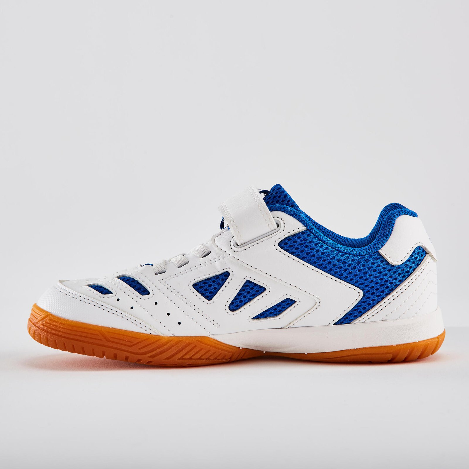 Pongori TTS 500 Junior table tennis shoe in white and blue