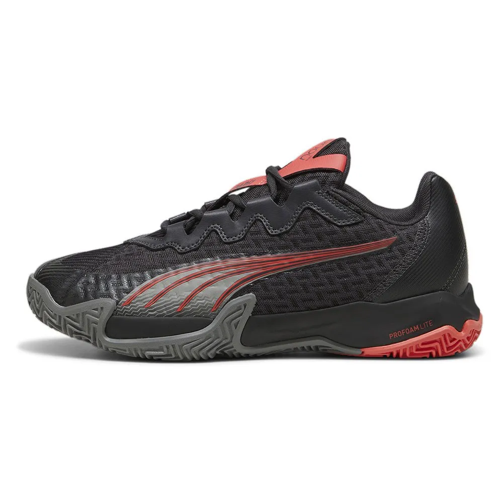 Puma Nova Elite padel shoe with Formstrip cage, side profile