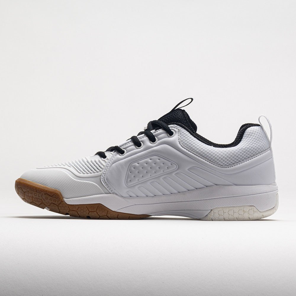 Salming Eagle 2 squash shoe in black and white colourway