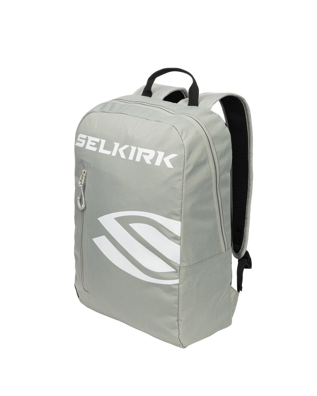 Selkirk Core Line Day Bag compact pickleball backpack in grey and green