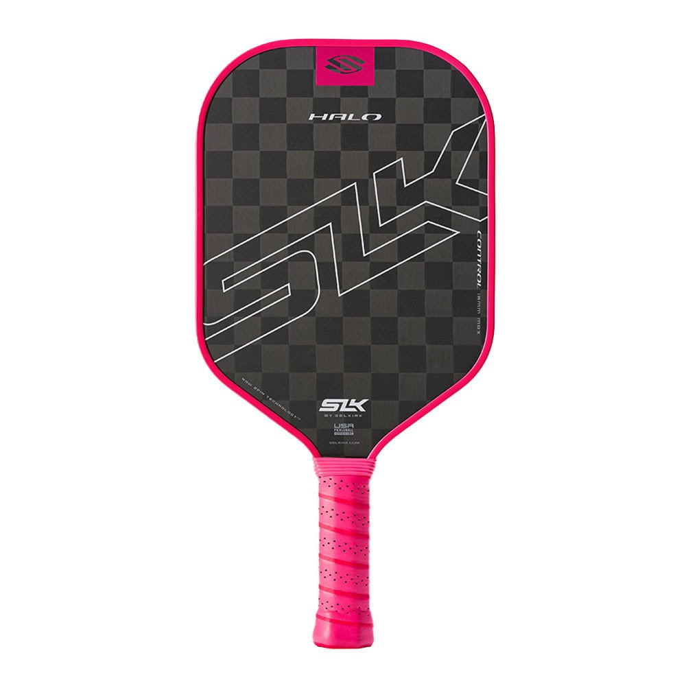 Selkirk SLK Halo Max pickleball paddle in pink