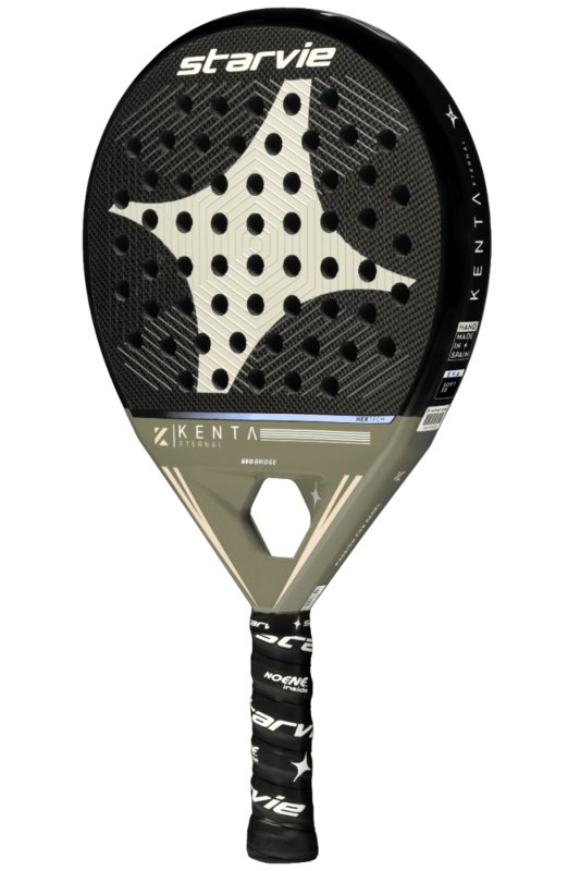 Starvie Kenta Eternal Pro padel racket — round control racket with 3K carbon face and EVA Pro core
