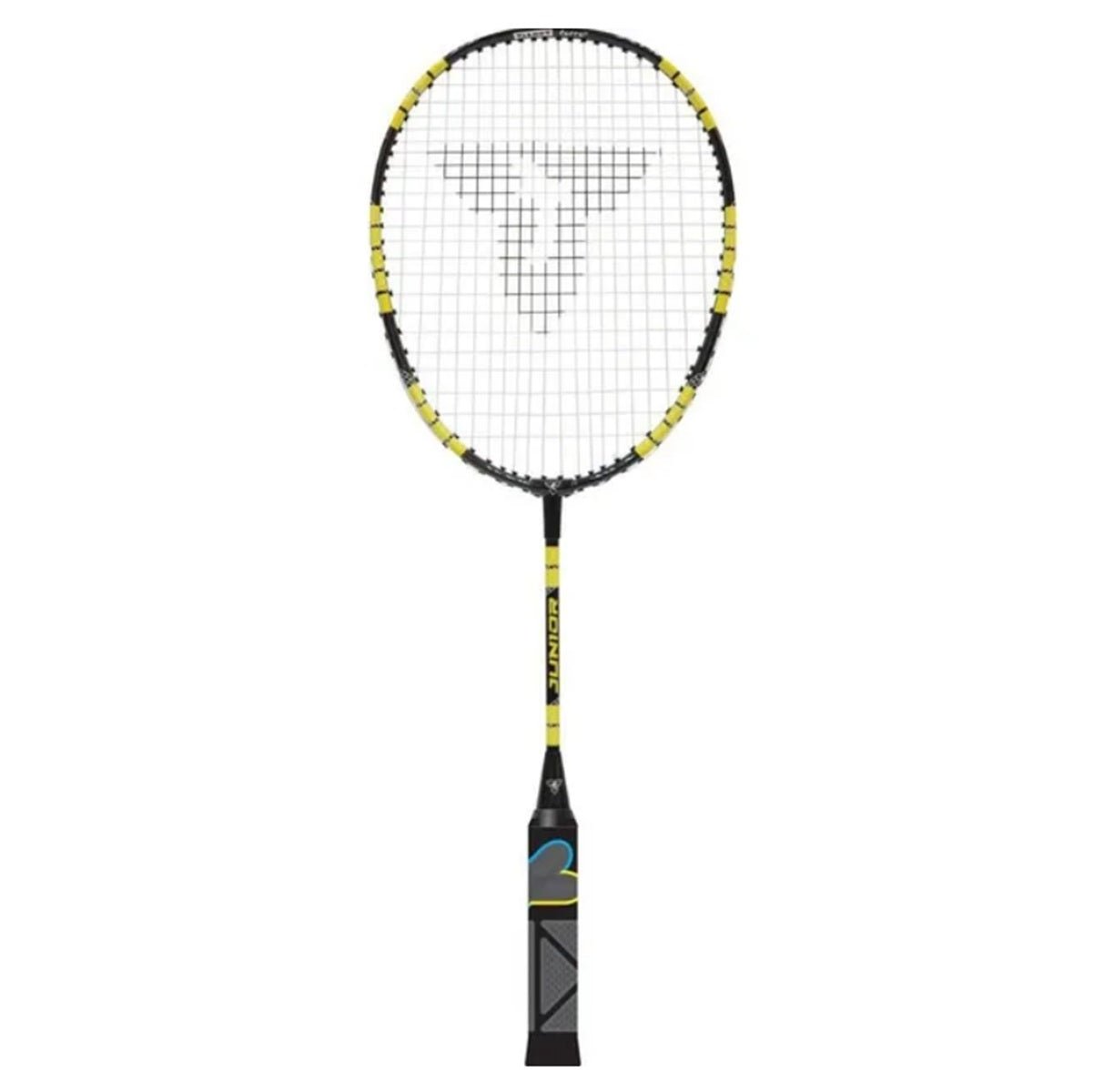 Talbot Torro ELI Junior badminton learning racket in blue and yellow
