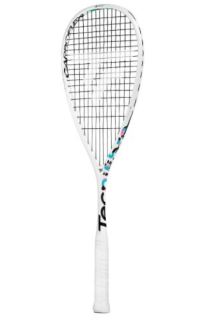 Tecnifibre Carboflex 125 NS X-Top V2 squash racket — Nour El Sherbini's version with a slimmer grip