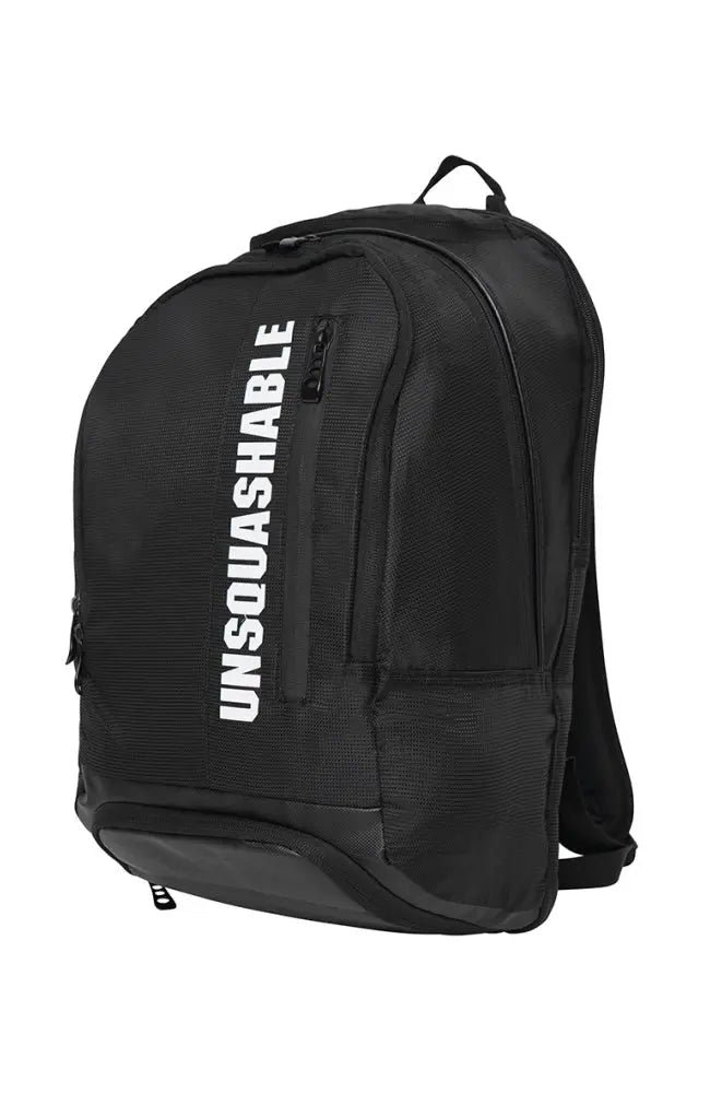 Unsquashable Tour-Tec Pro squash backpack in black and white